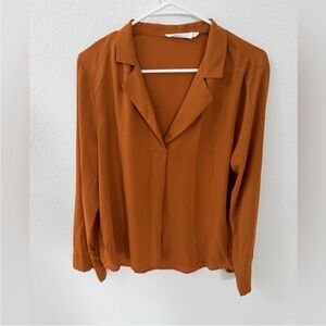 All in Favor Terracotta Blouse